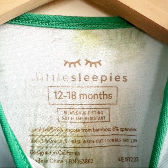 Little Sleepies Leaping love frog zippy - Picture 3 of 3